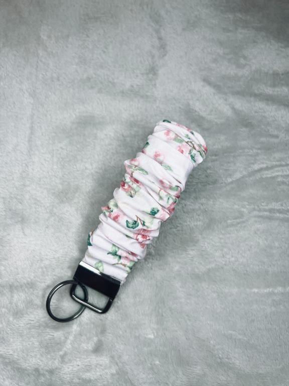 Rose Scrunchie Keyring